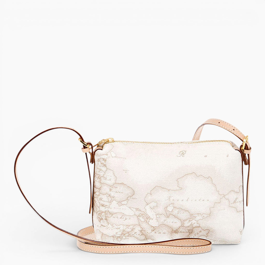 Mini bandoulière Geo White