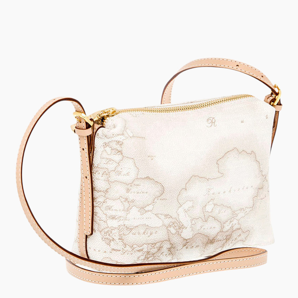 Mini bandoulière Geo White