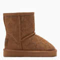 Ankle Boots mit Pelzbesatz Clelia