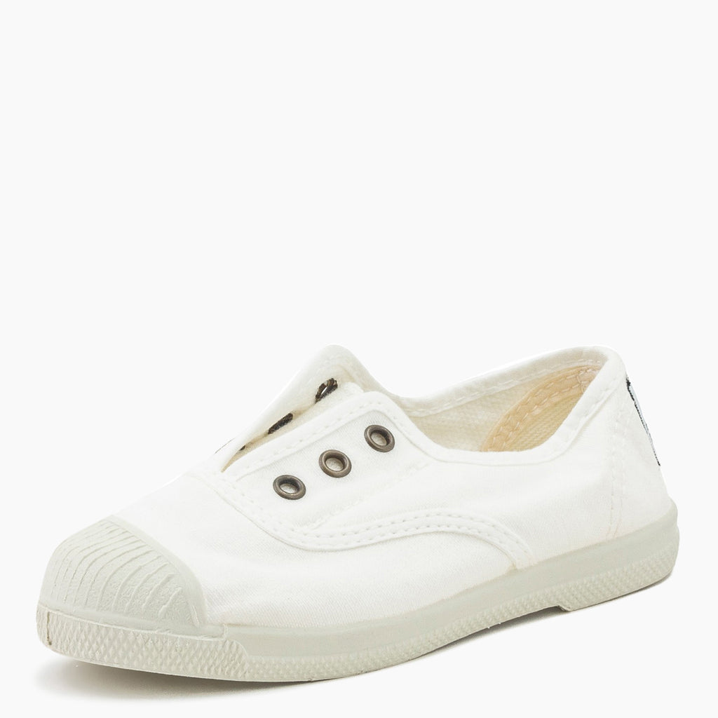 Baskets Anglaises Élastique Teint
