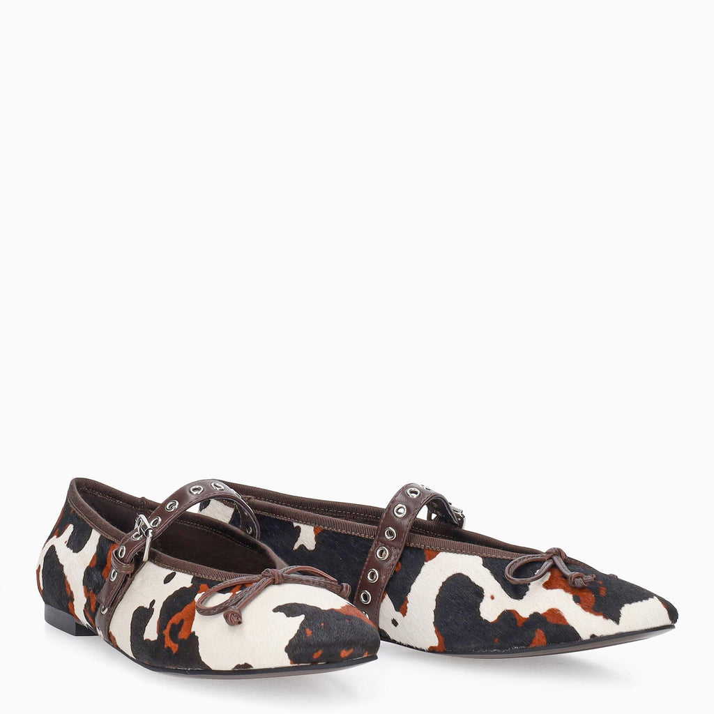 Ballerine Donna Pony Fur