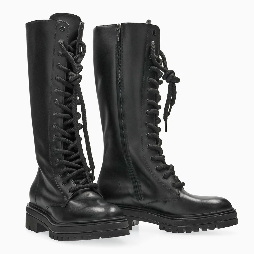 Bottes à lacets Femme