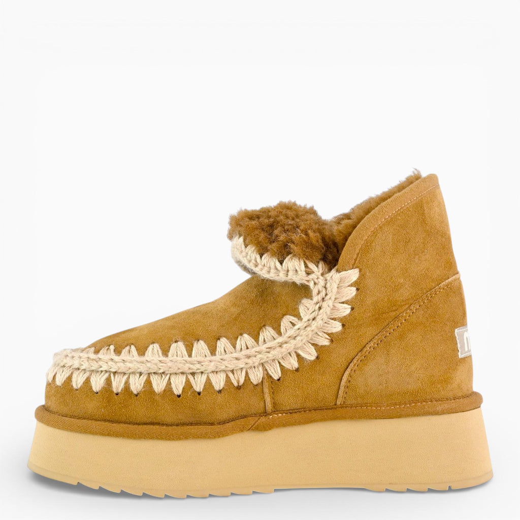 Stivaletti Mini Eskimo Platfor
