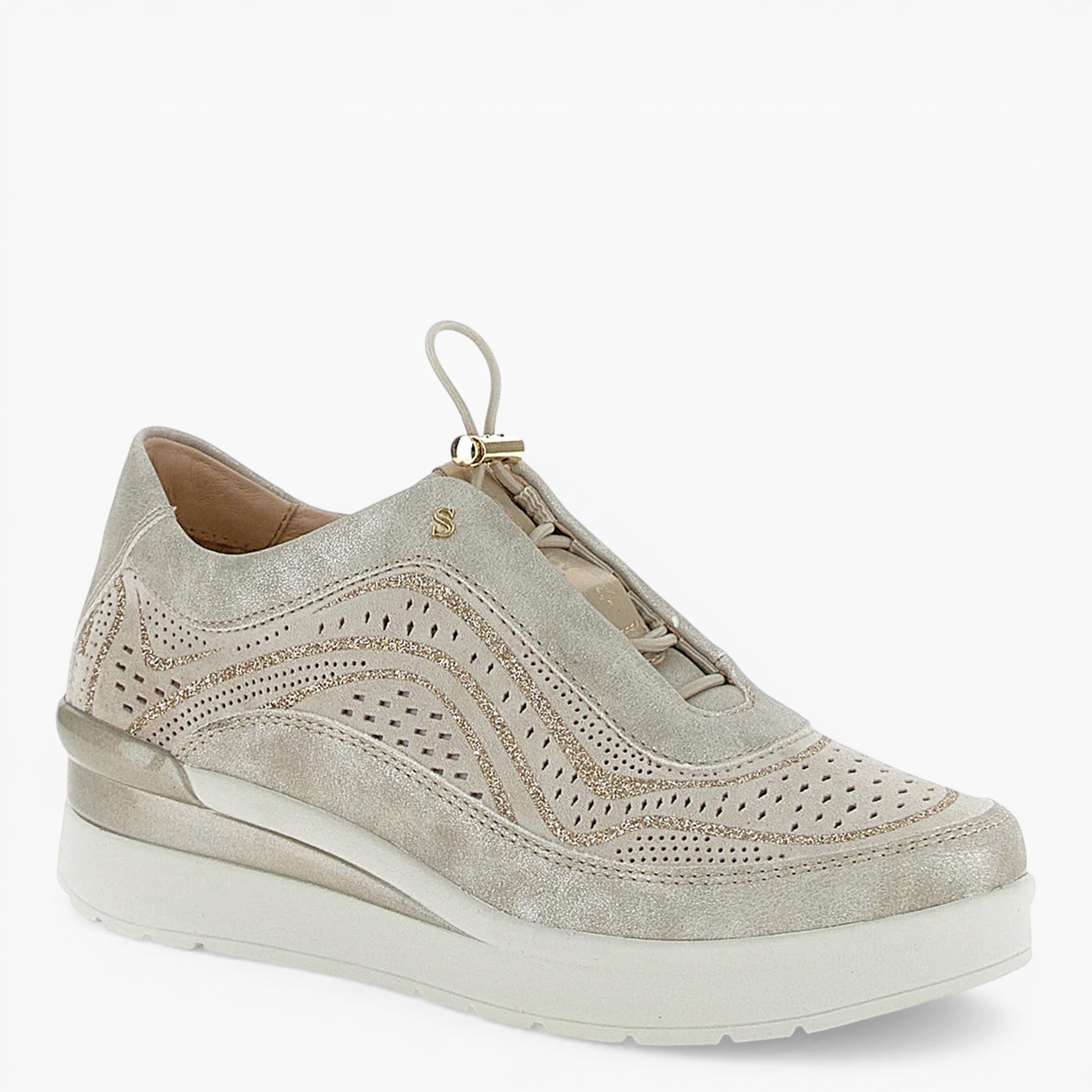 Sneakers Donna Cream 38