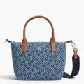 Mini sac fourre-tout Popette Denim Flag