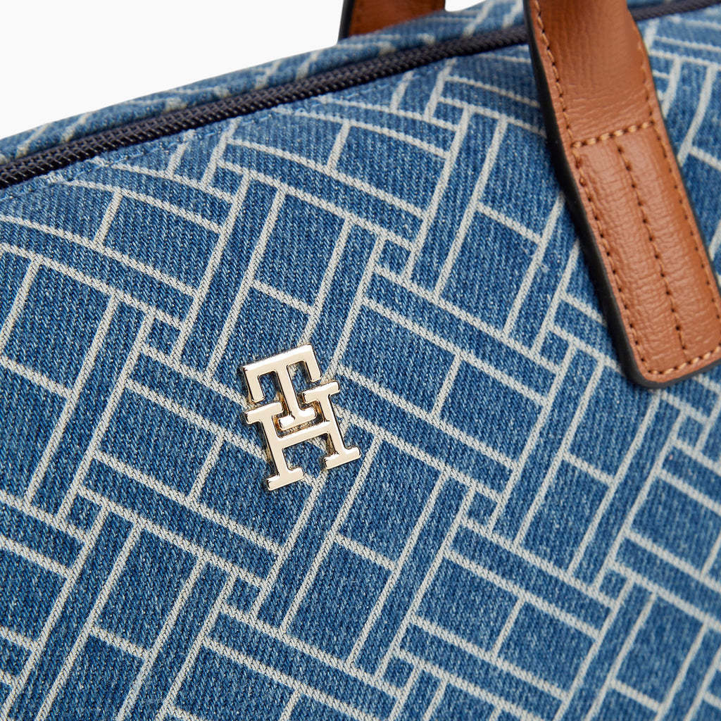 Mini sac fourre-tout Popette Denim Flag