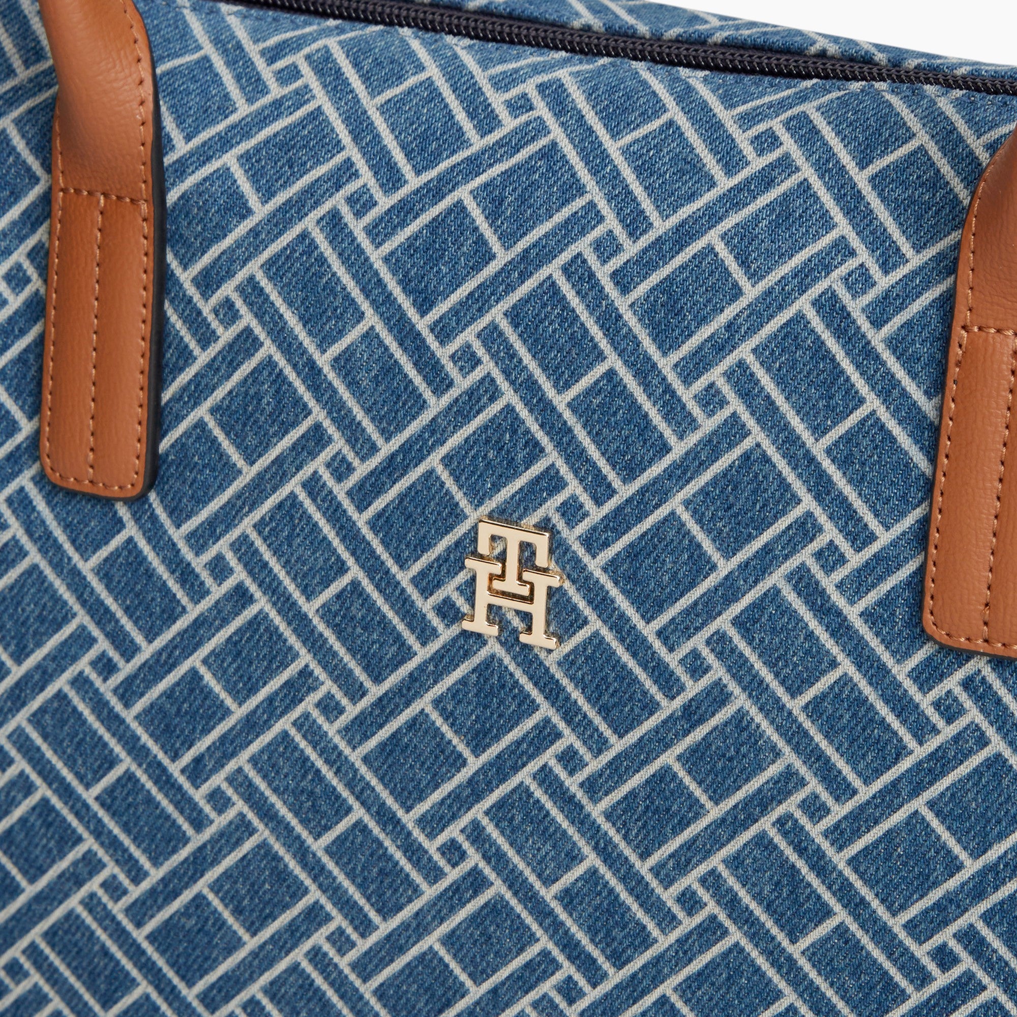 Popette Tote Denim Flag