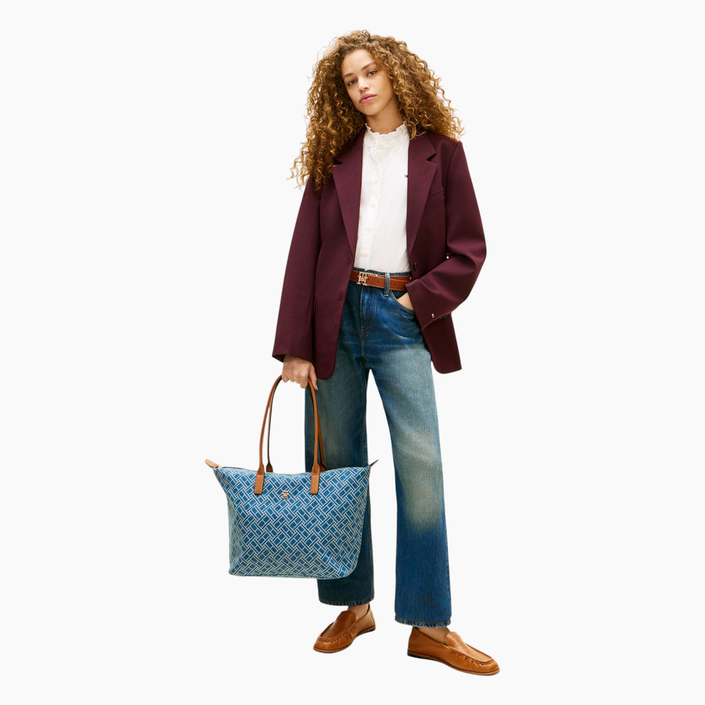 Popette Tote Denim Flag