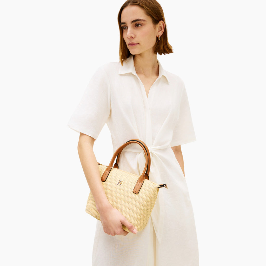 Mini sac fourre-tout Popette Raffia