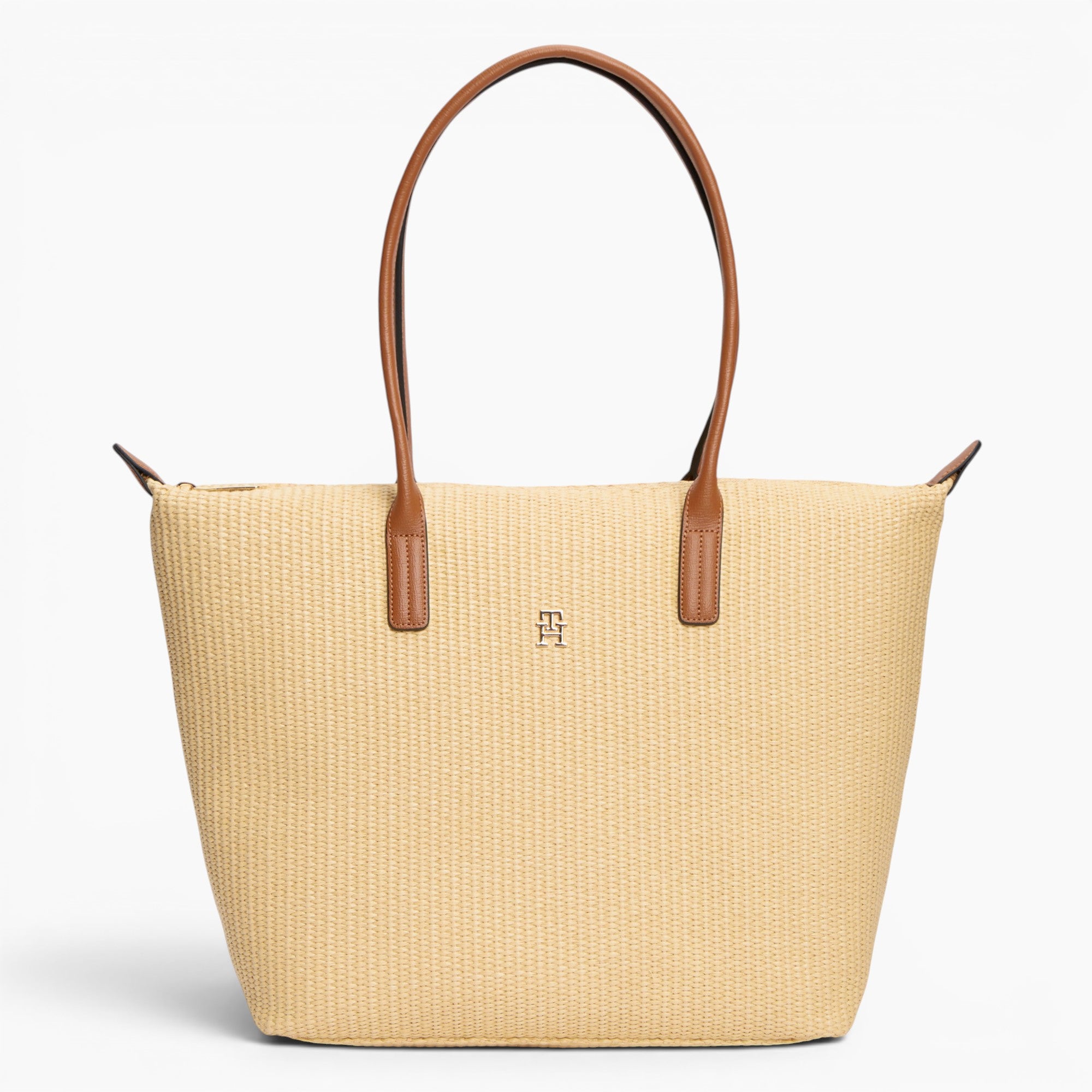 Borsa Popette Tote Raffia