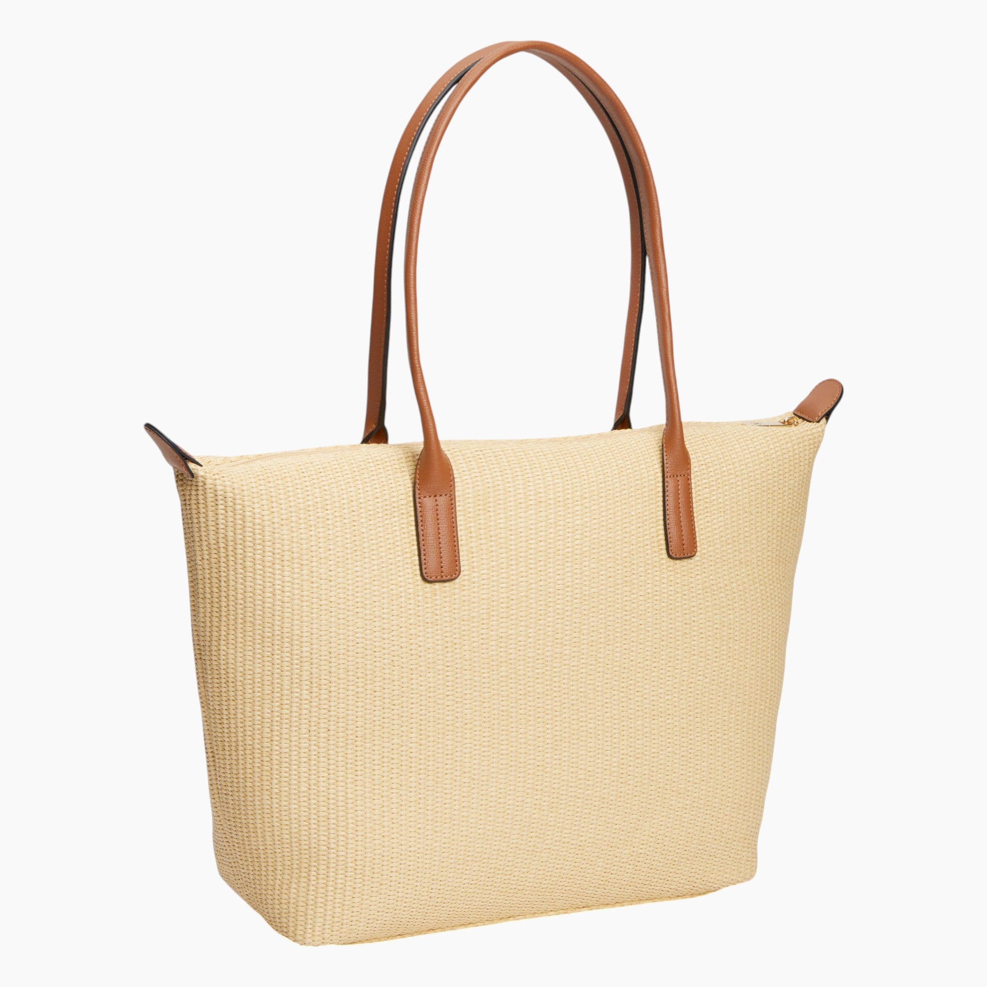 Borsa Popette Tote Raffia