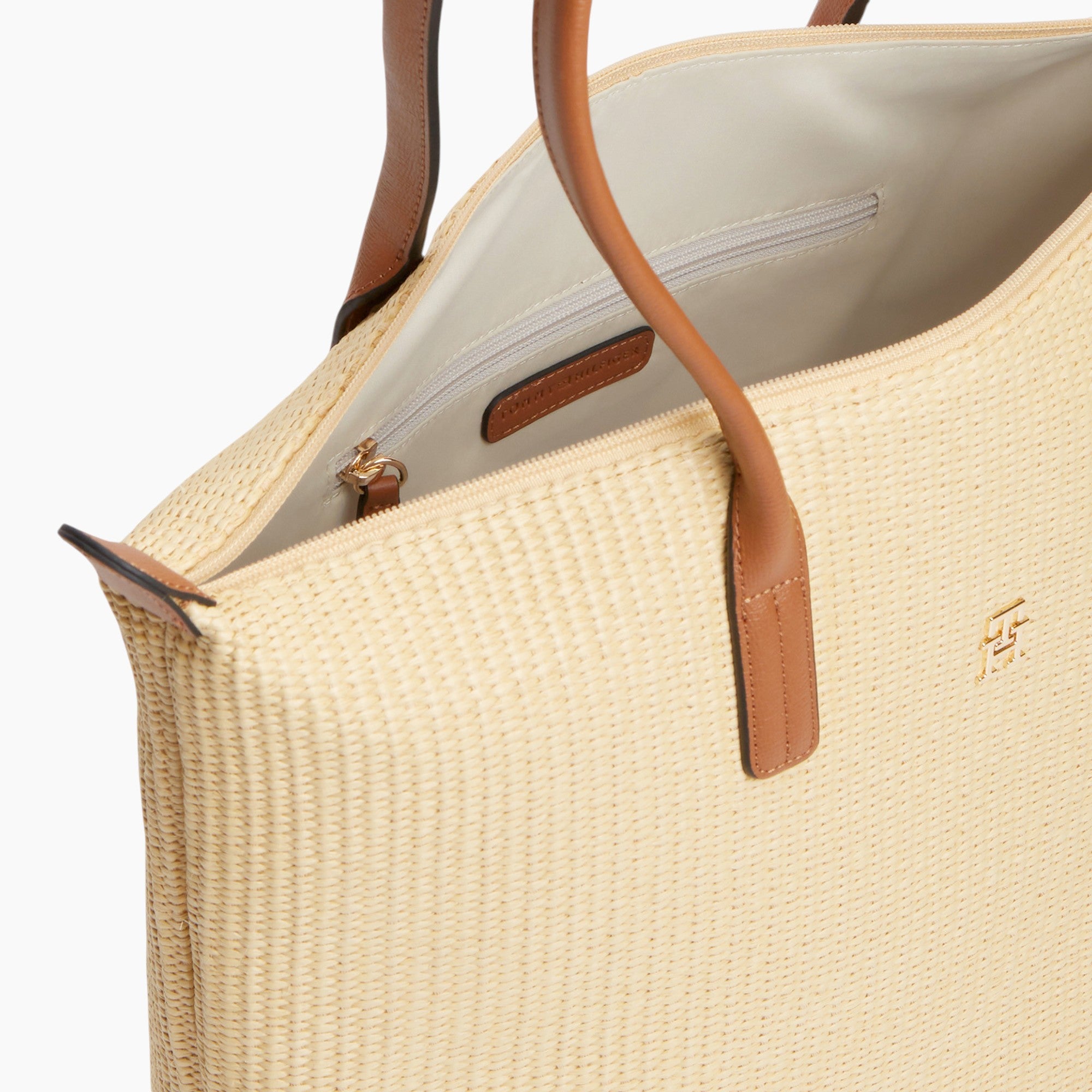 Borsa Popette Tote Raffia