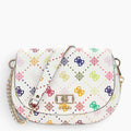 Emelie Logo Flap Shoulder Bag