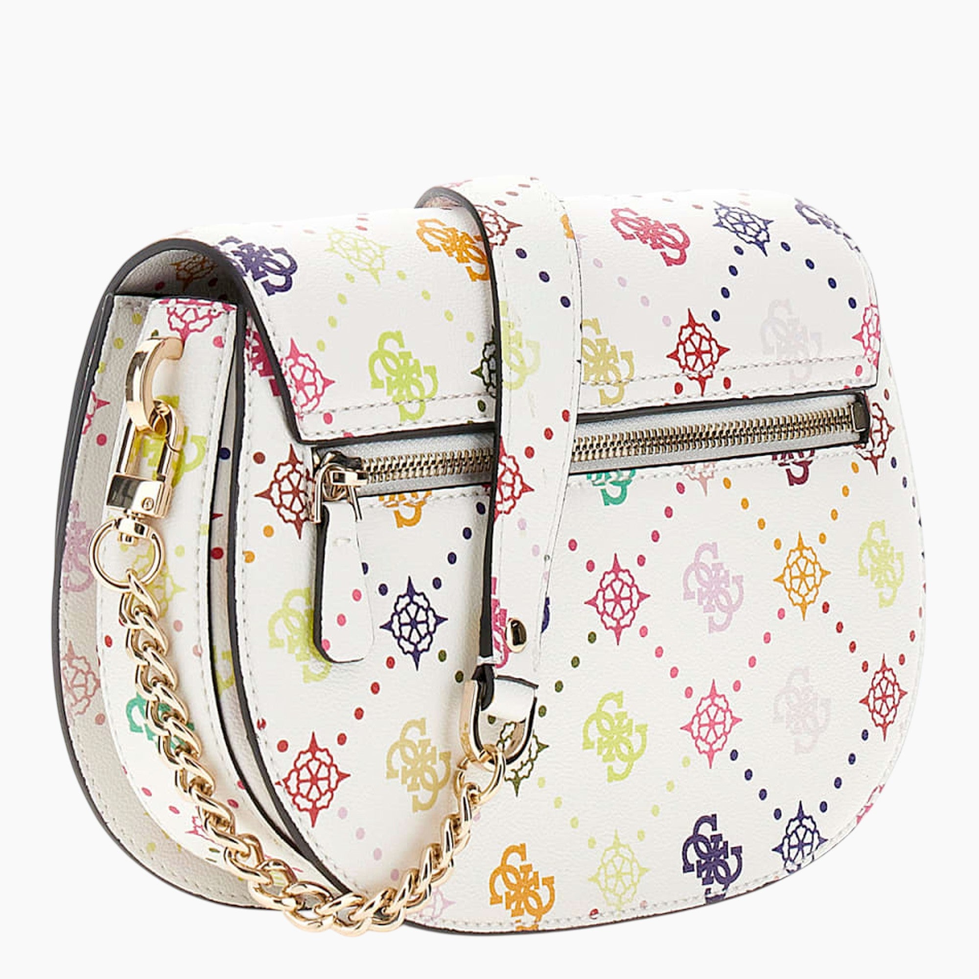 Emelie Logo Flap Shoulder Bag