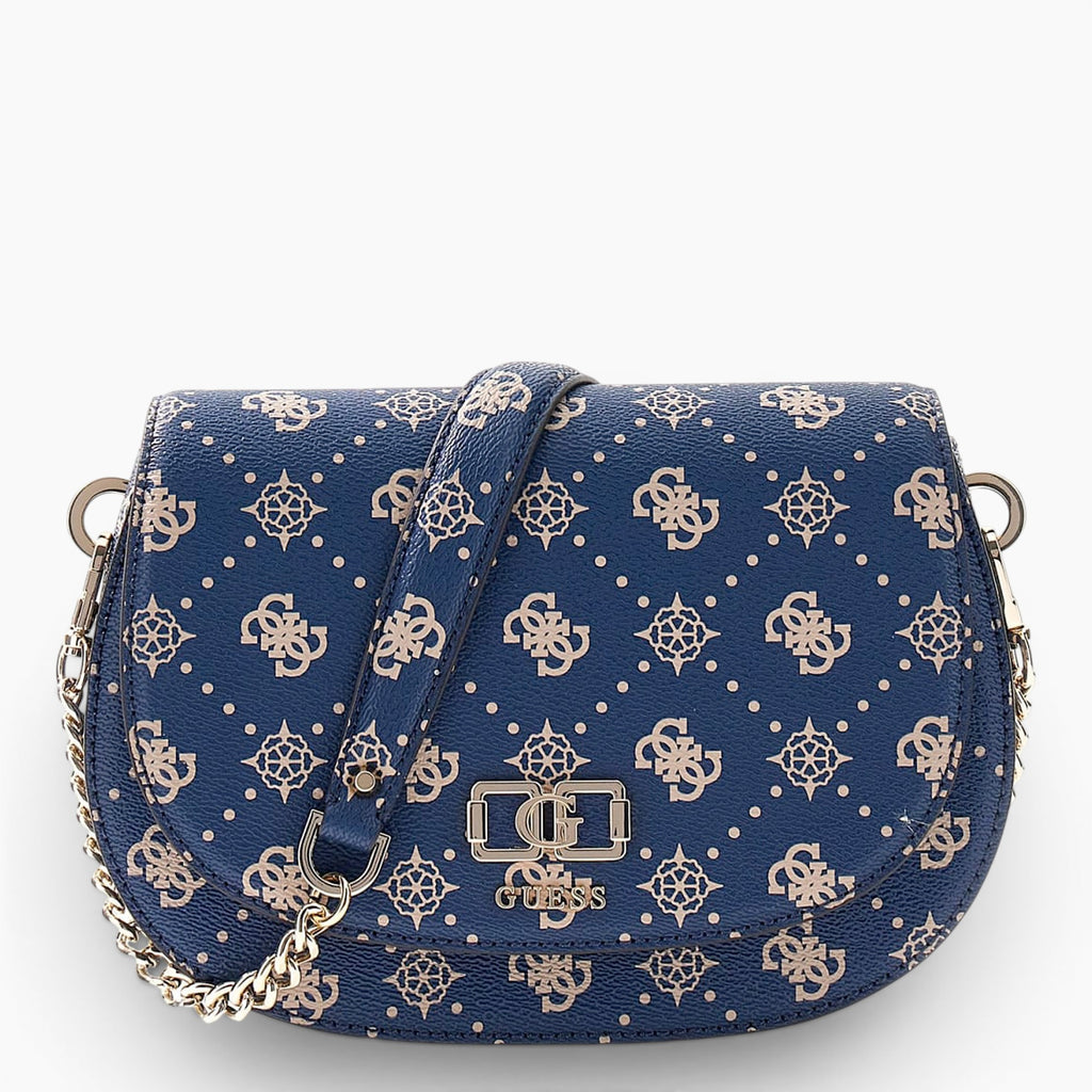 Emelie Logo Flap Shoulder Bag