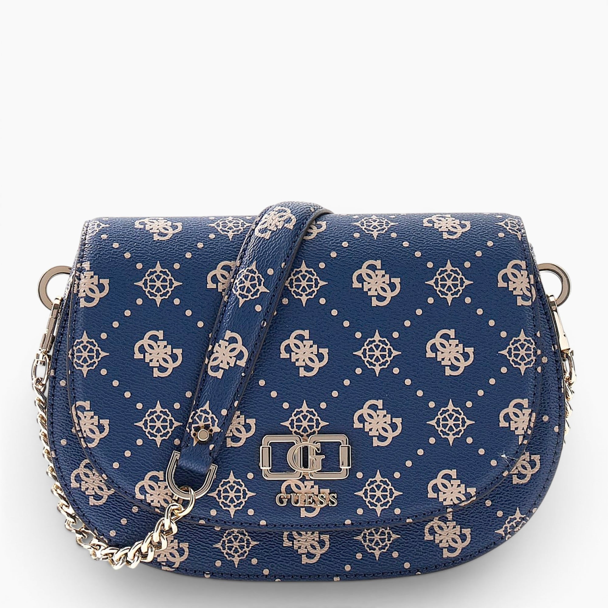 Emelie Logo Flap Shoulder Bag