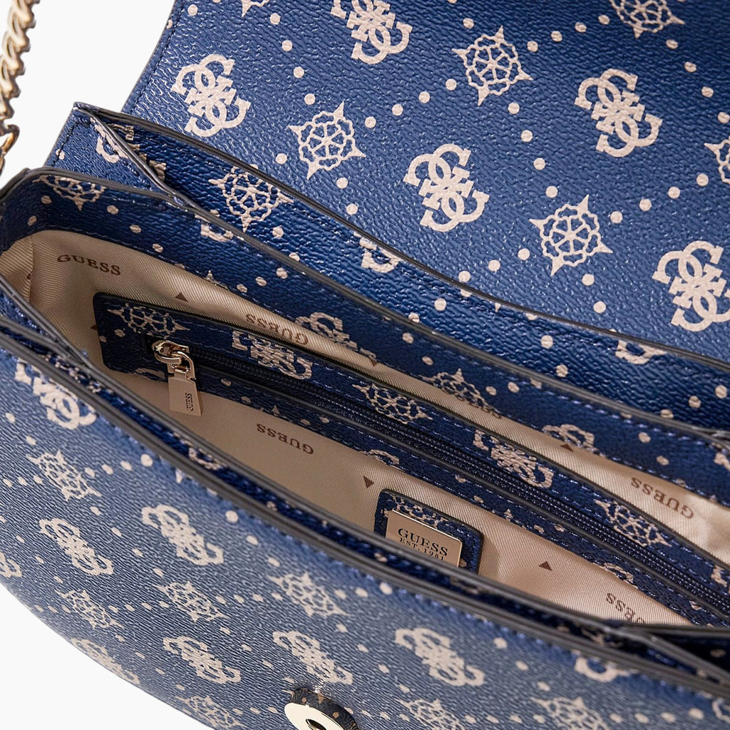 Emelie Logo Flap Shoulder Bag