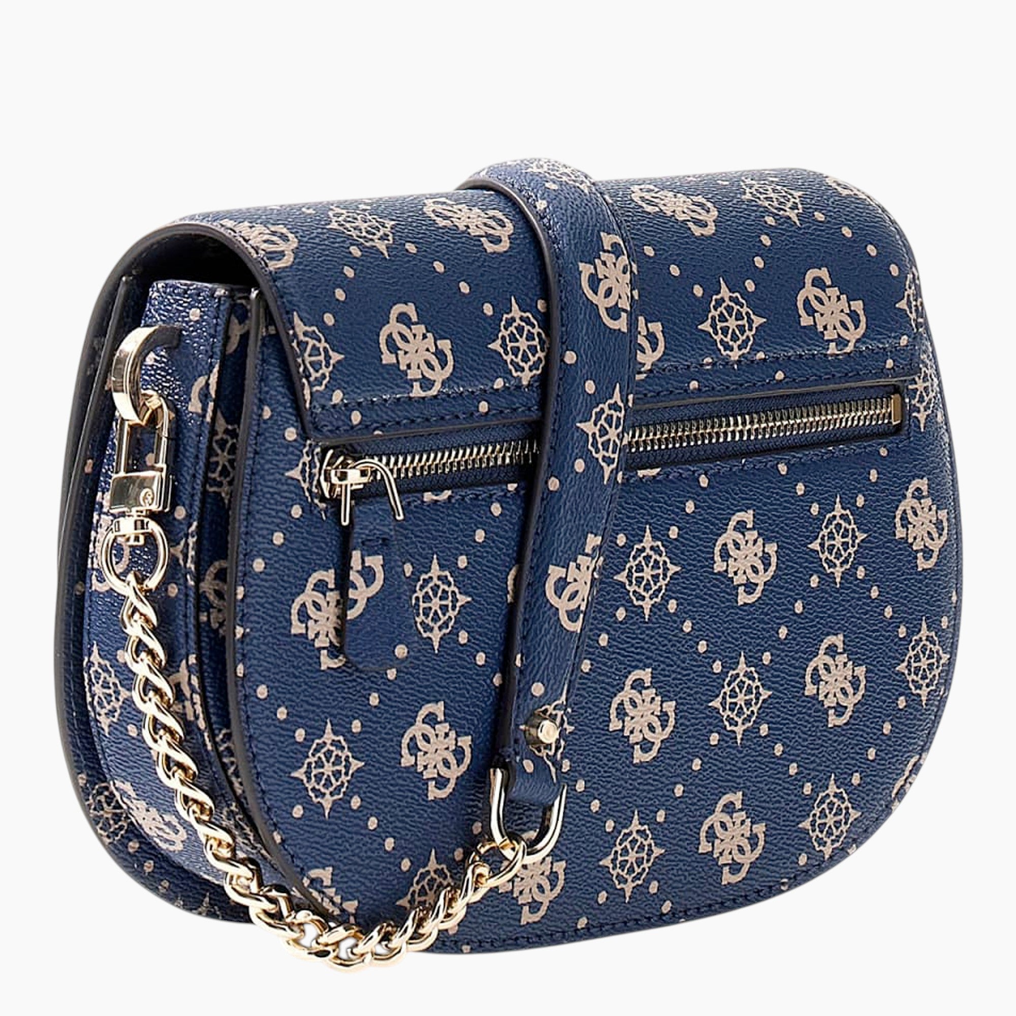 Emelie Logo Flap Shoulder Bag