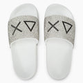 Slippers Strass Logo Donna