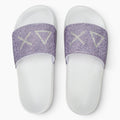 Slippers Strass Logo Donna