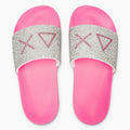 Slippers Strass Logo Donna