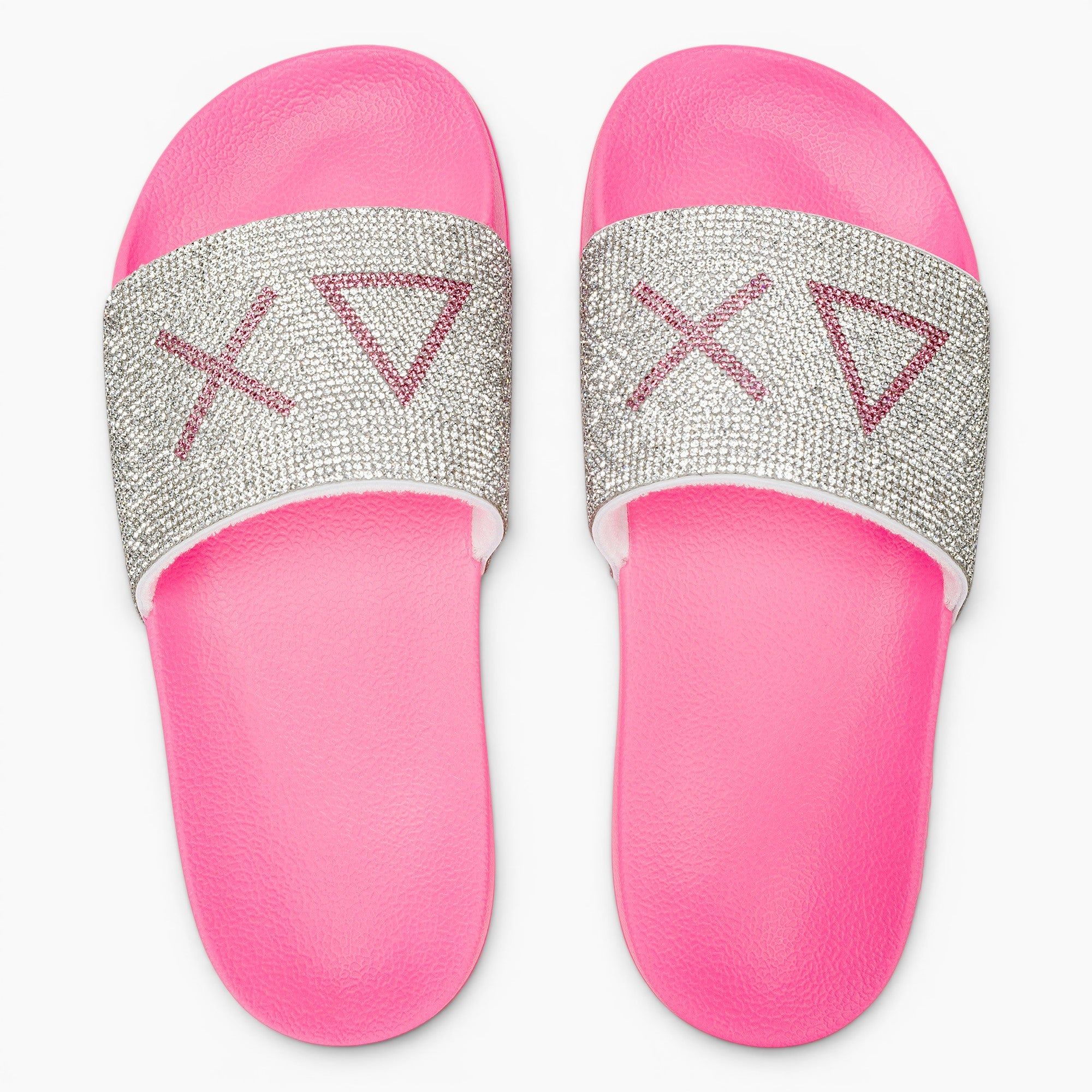 Slippers Strass Logo Donna