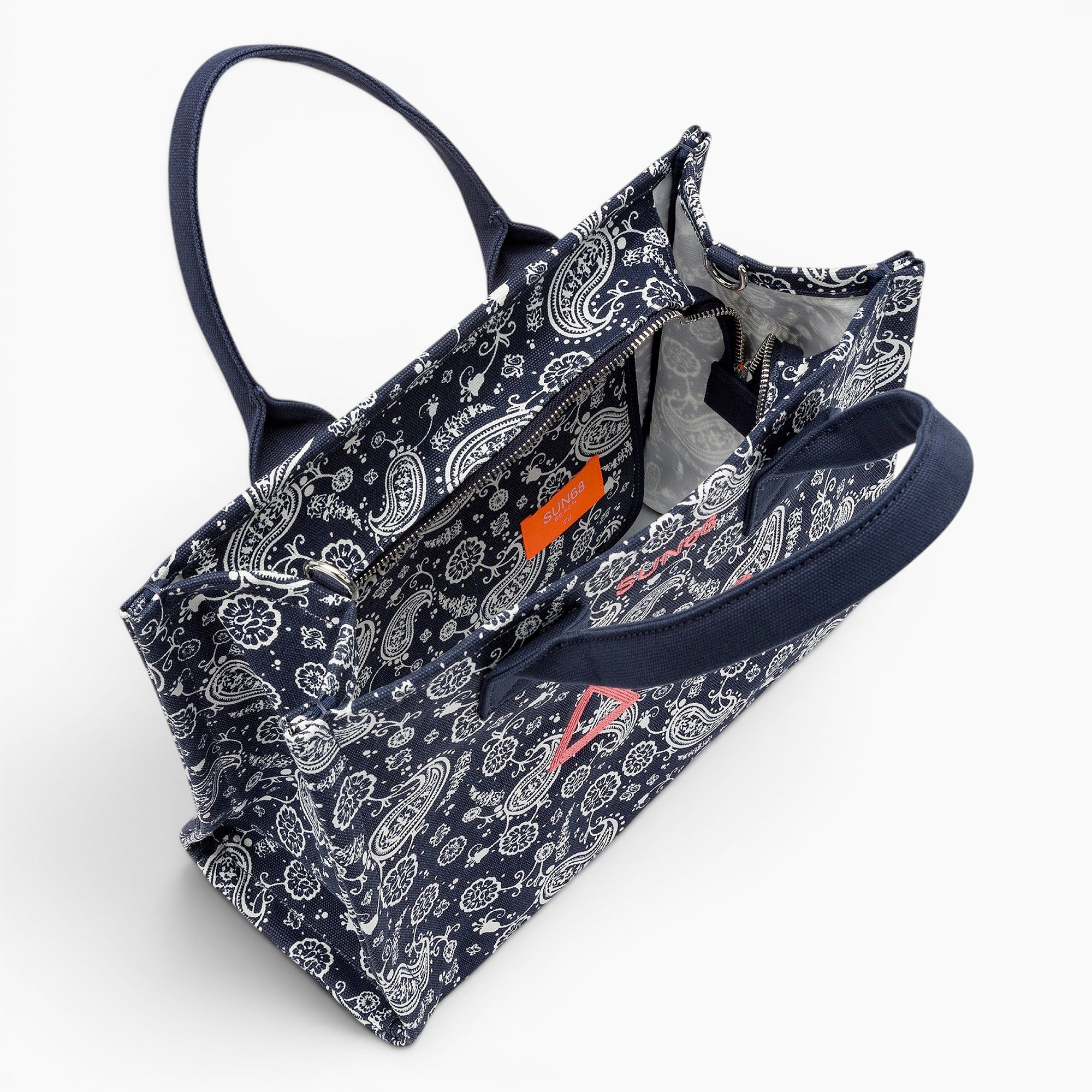 Cali Midi Bag Printed Canvas
