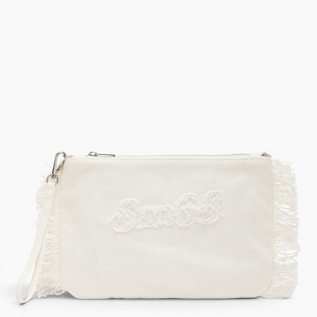 Pochette Fringes Canvas