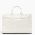 Sac midi Cali à franges en toile