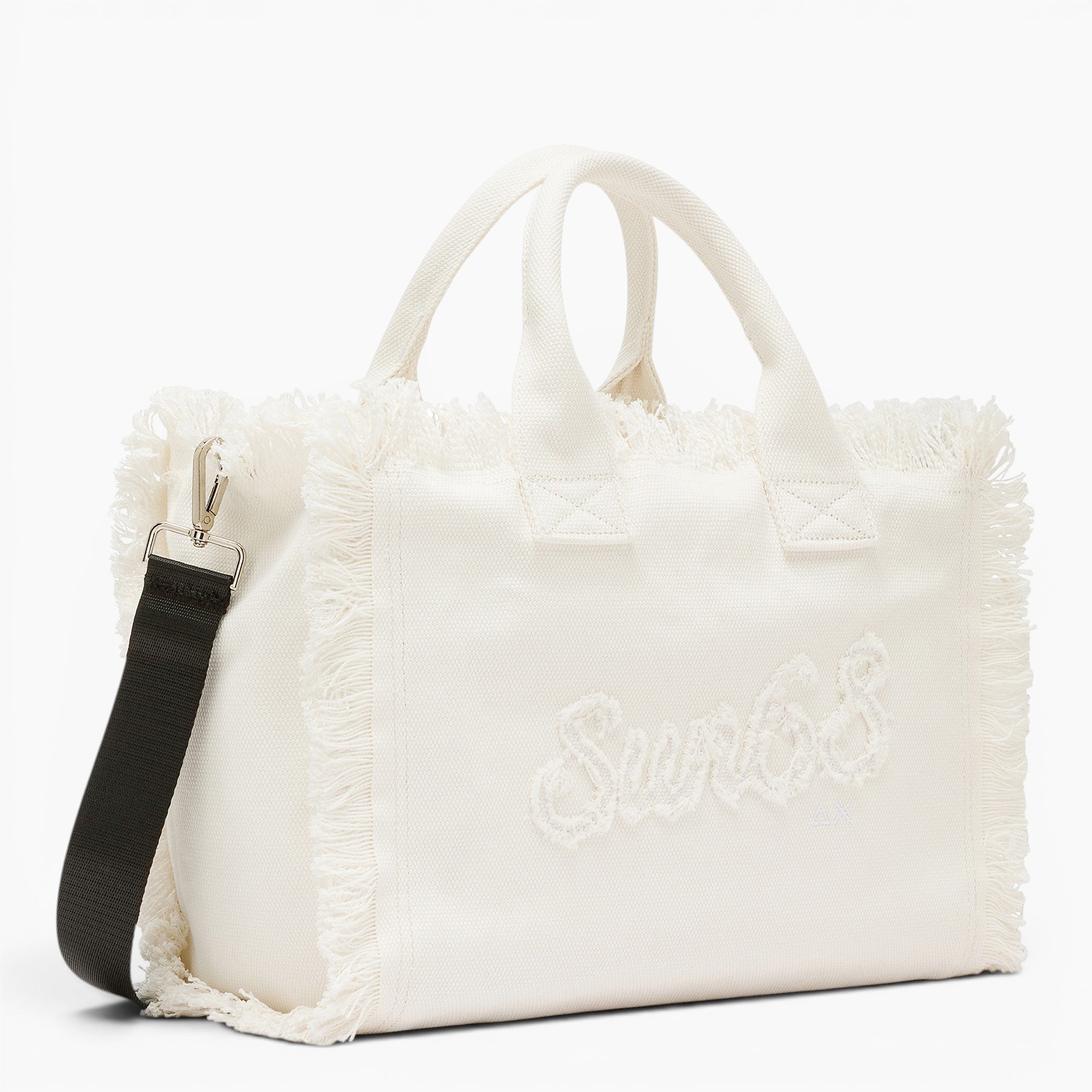 Cali Midi Bag Fringes Canvas