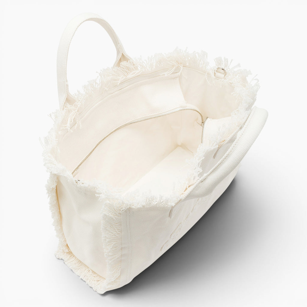 Sac midi Cali à franges en toile