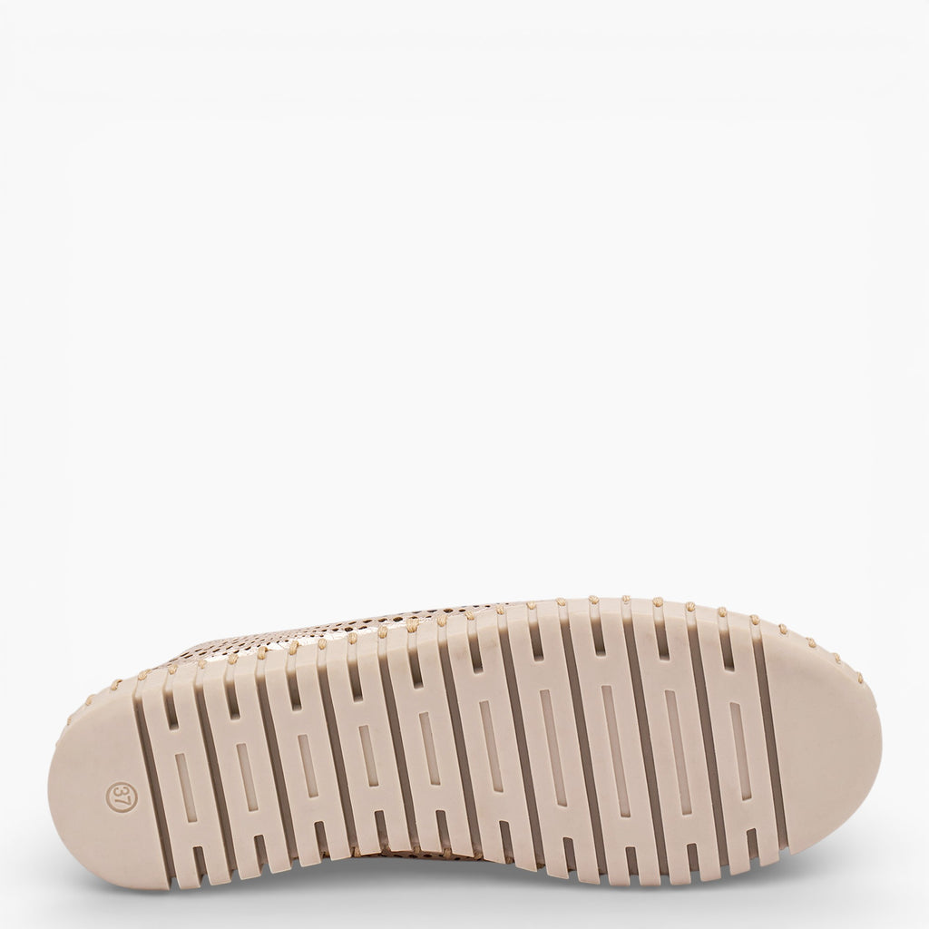 Slip-on-Schuh für Damen in Laminatoptik