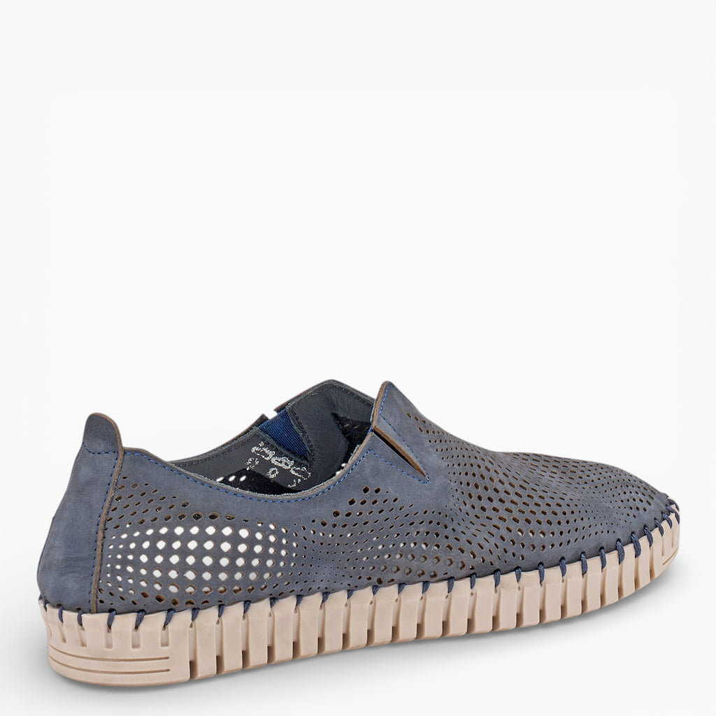 Women's Nubuck Slip-ons
