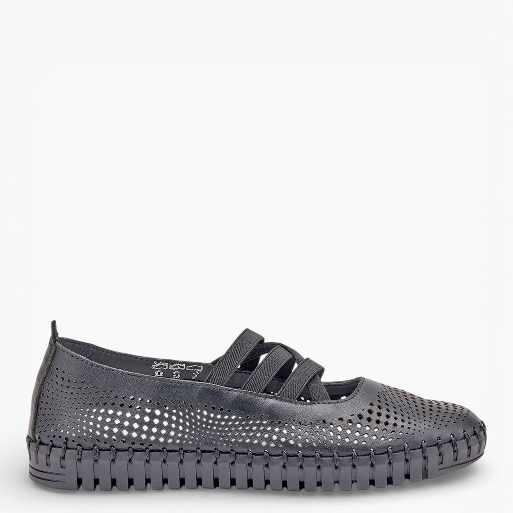 Ballerines Femme Nappa