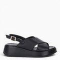 Sandales femme en nappa  