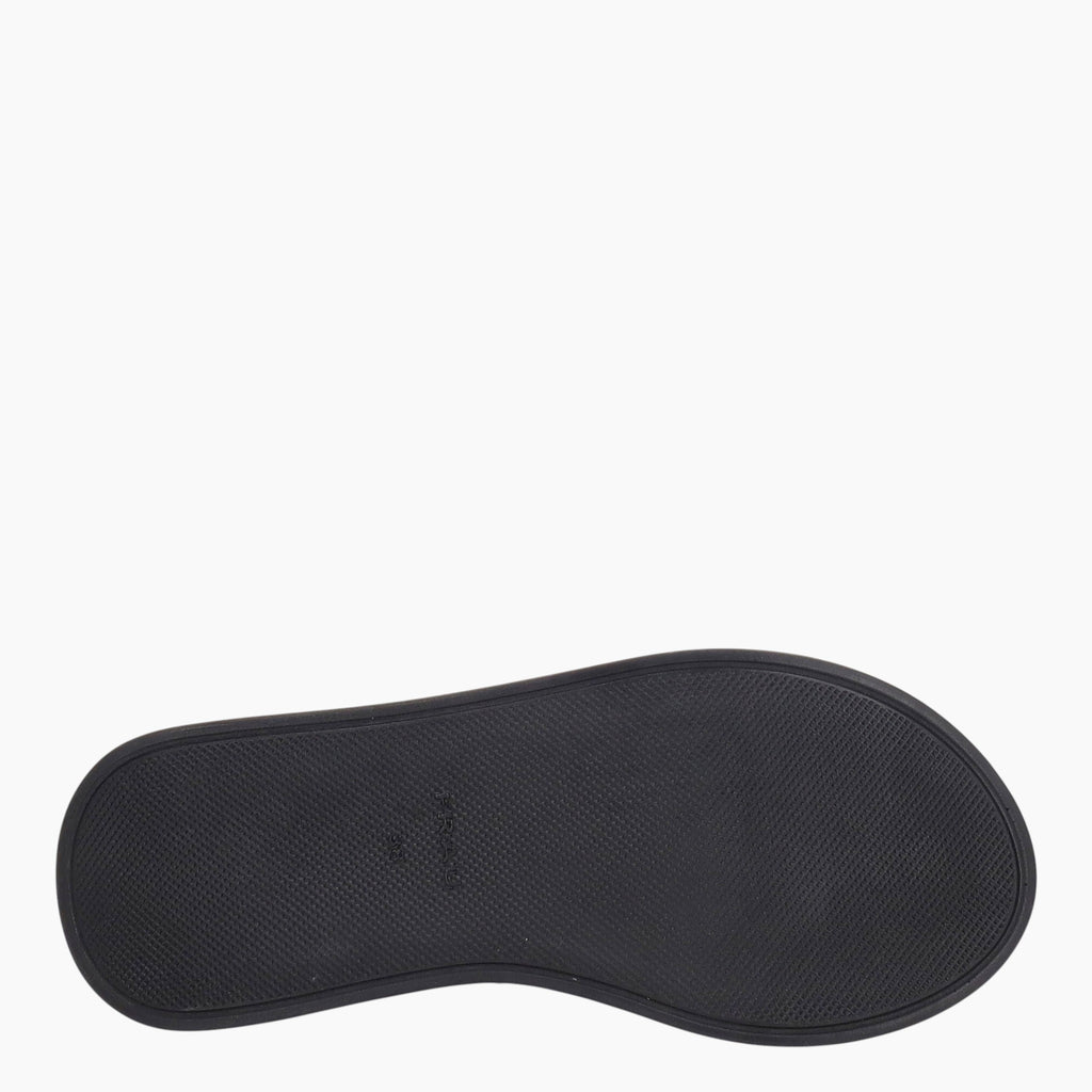 Sandales femme en nappa  