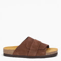 Sandales mules femme Velours  