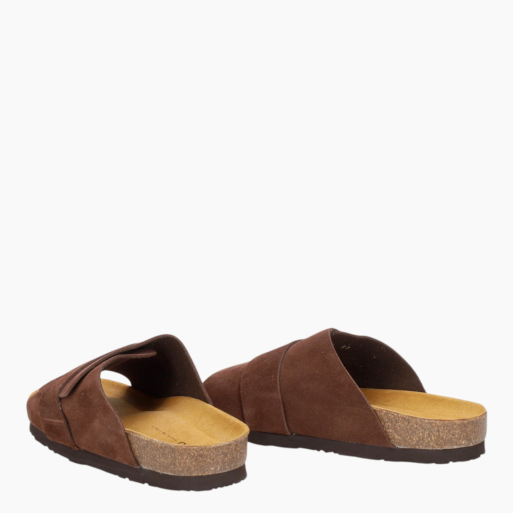 Sandales mules femme Velours  