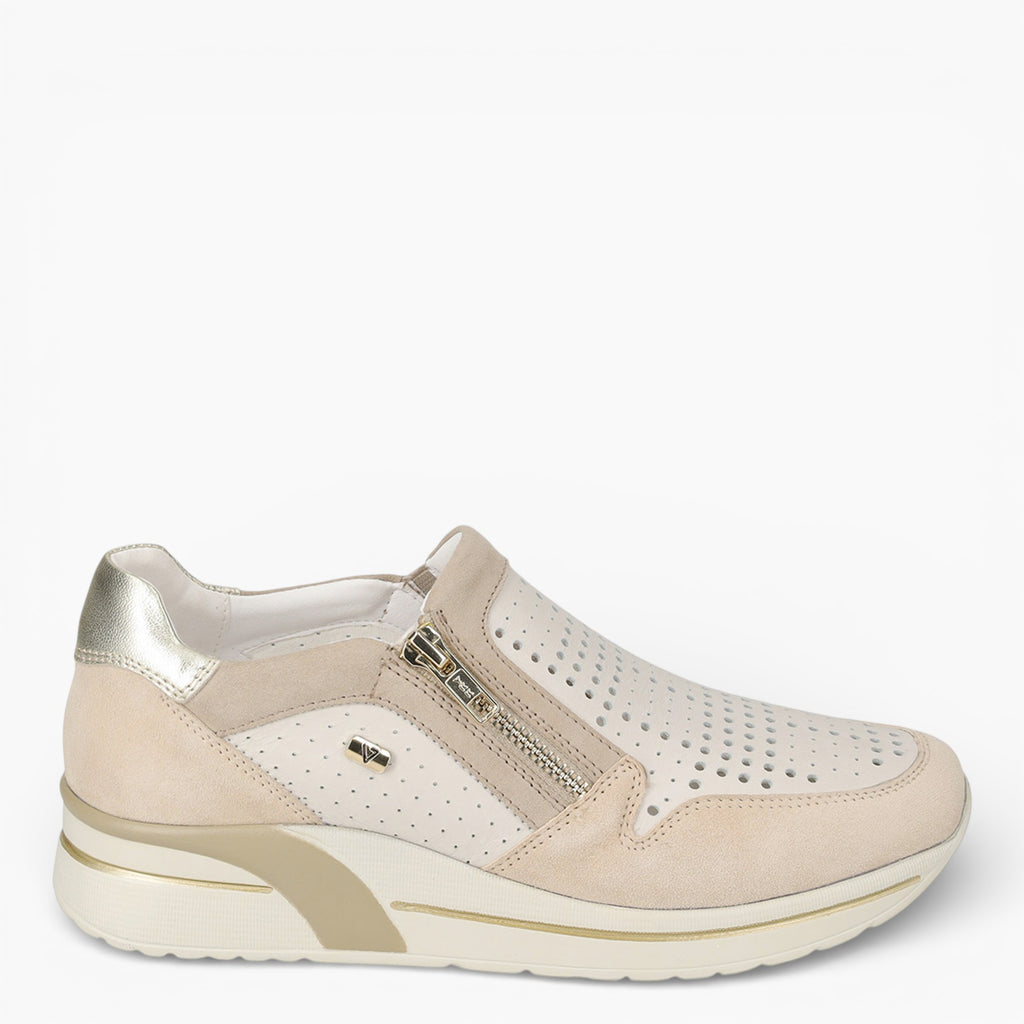 Slipper für Damen aus Kalbsleder