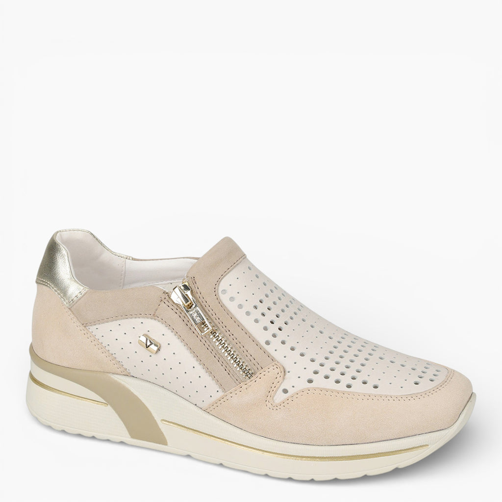 Slipper für Damen aus Kalbsleder