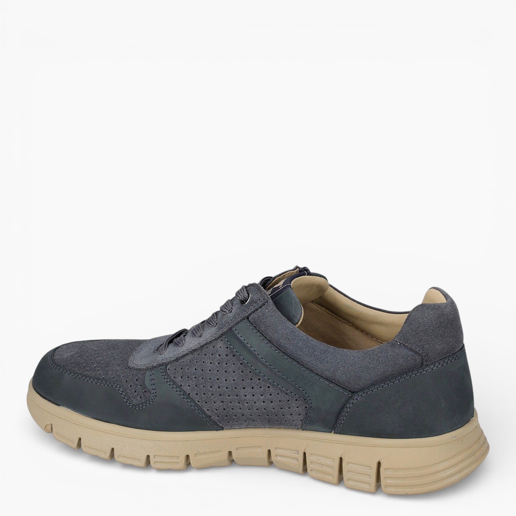 Baskets homme en nubuck