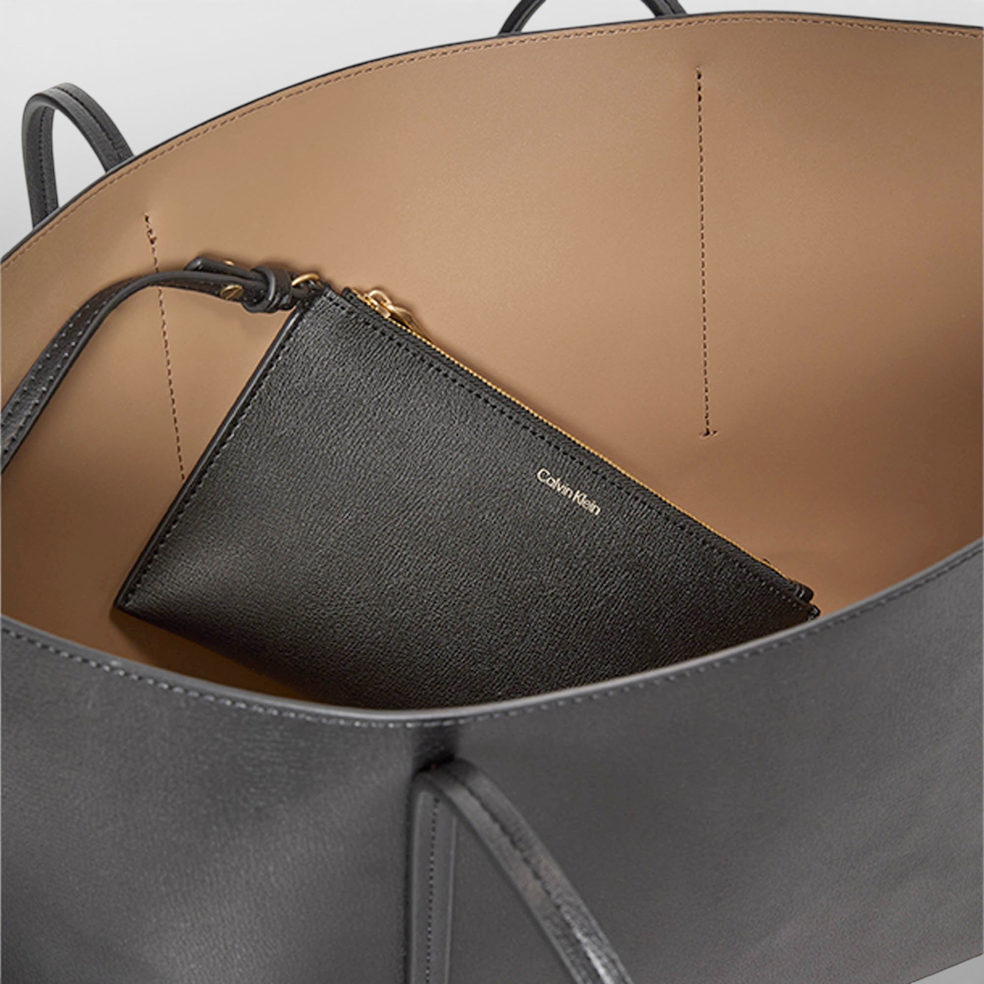 Foil Logo Tote W Pouch