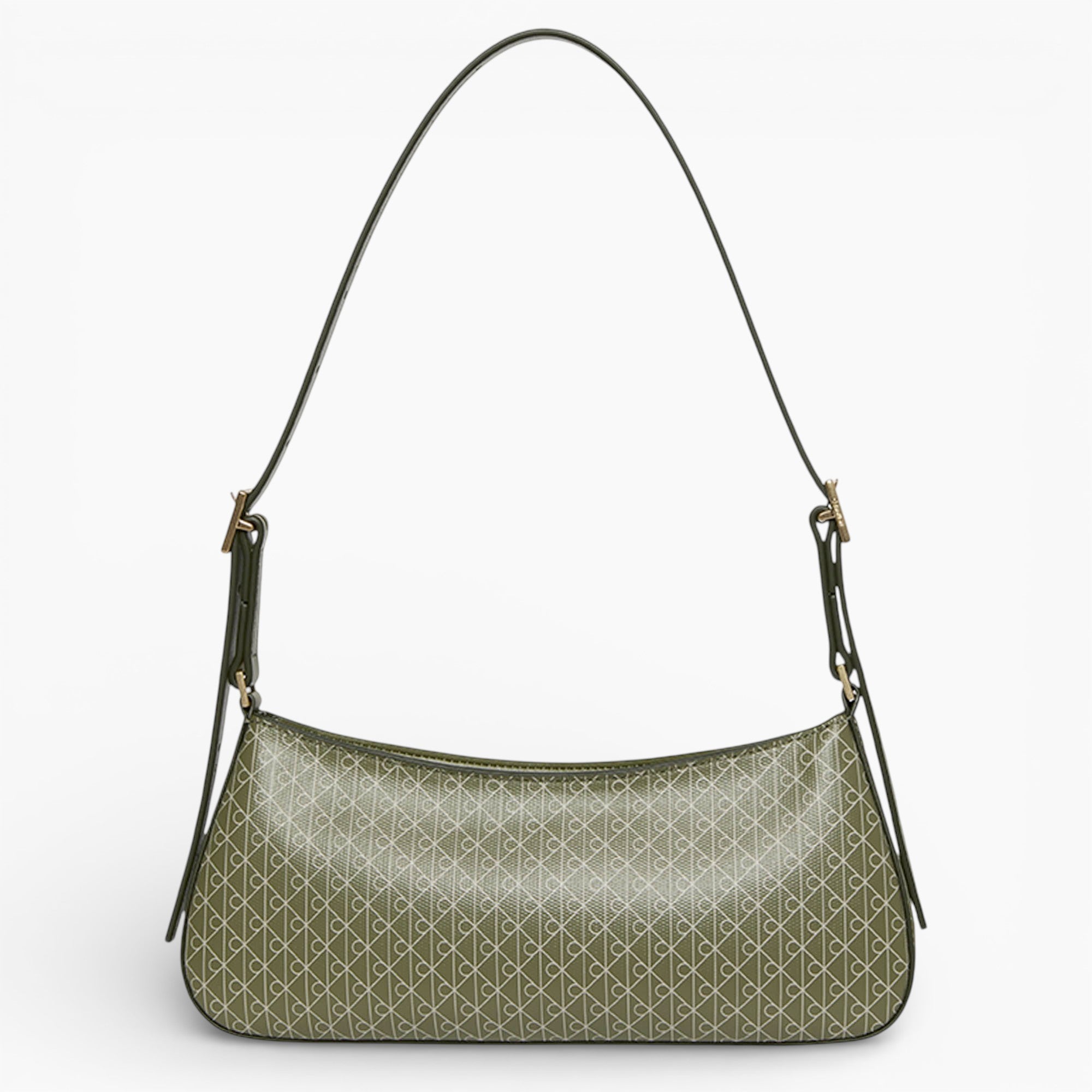 Emblem Aop Small Shoulder Bag