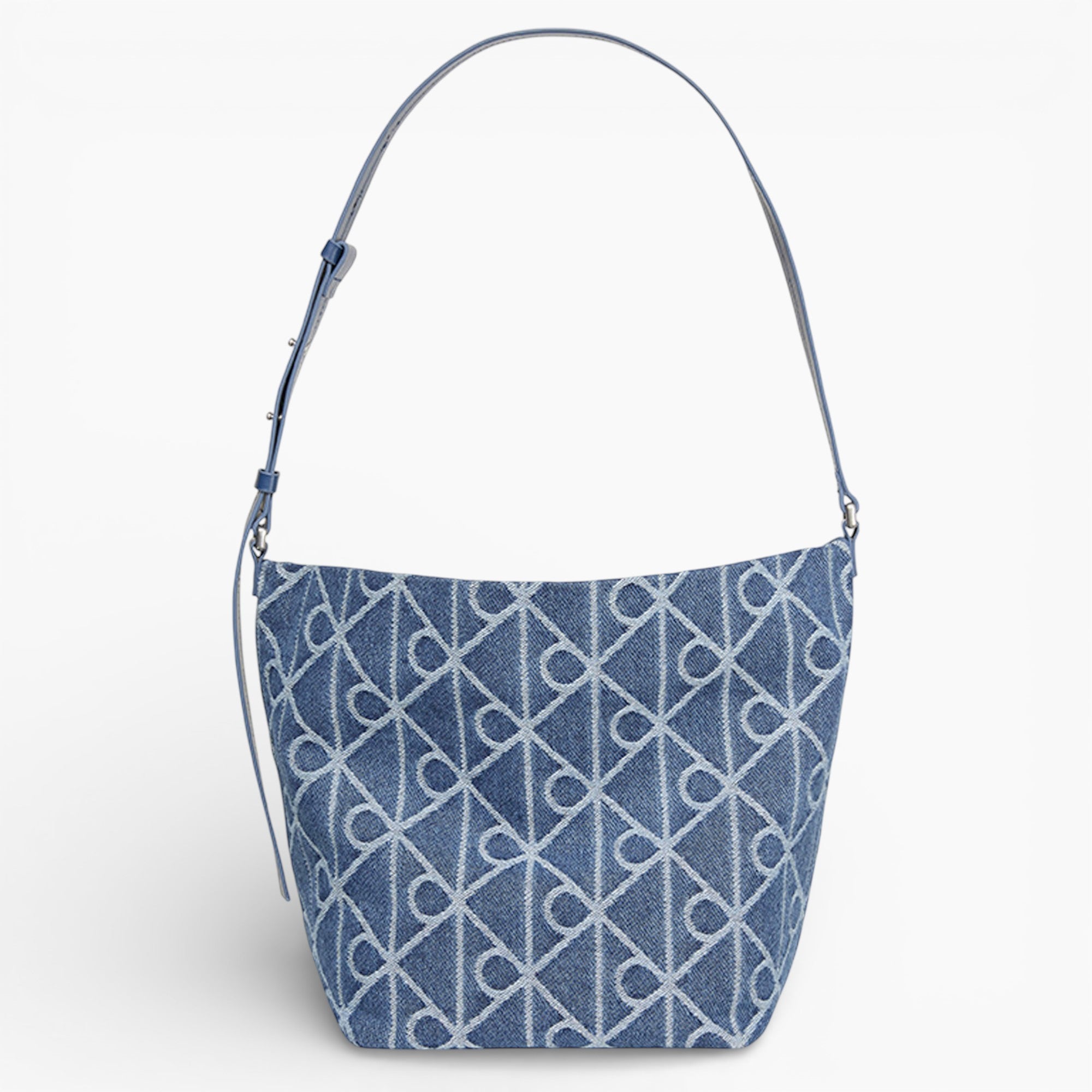 Emblem Aop Denim Bucket