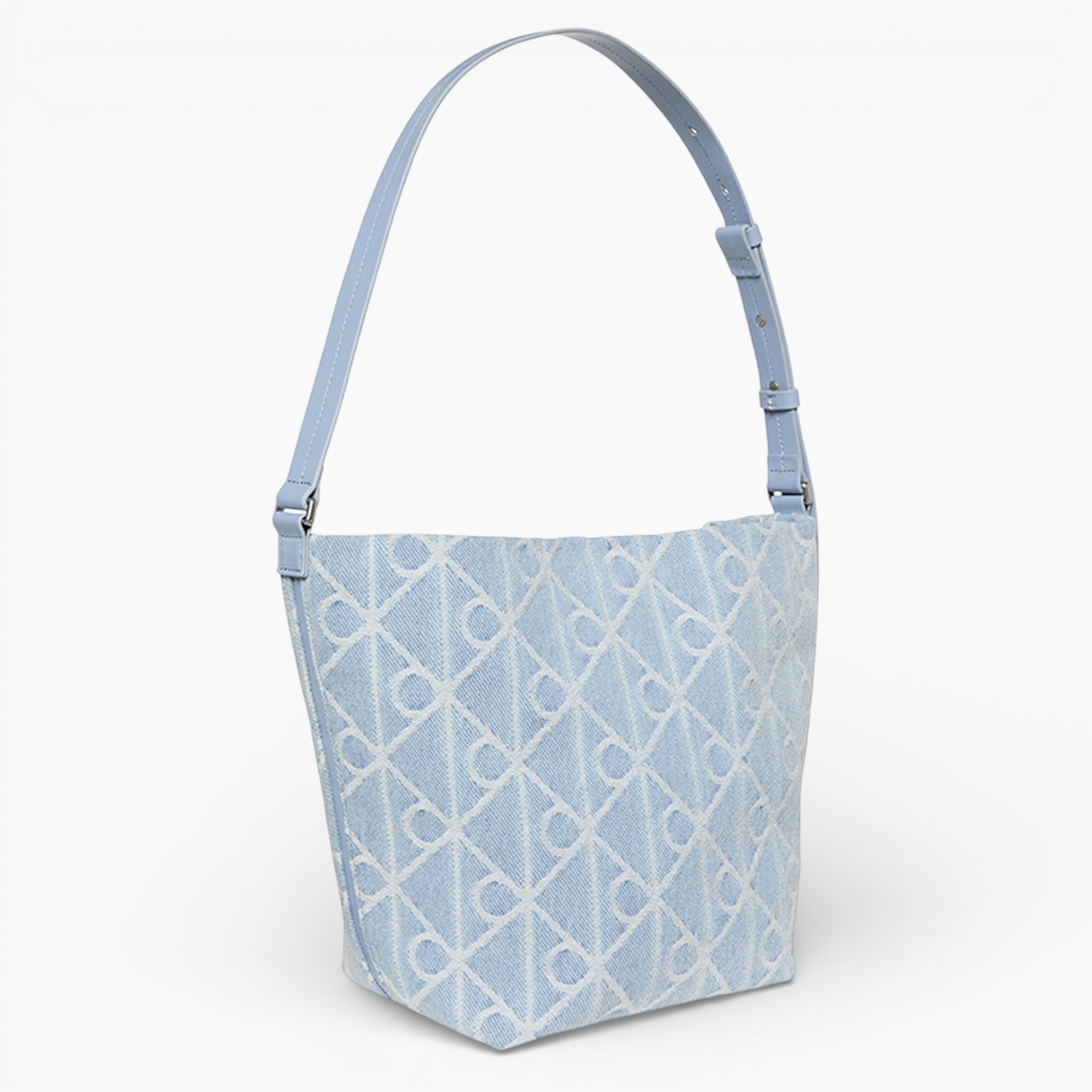 Emblem Aop Denim Bucket
