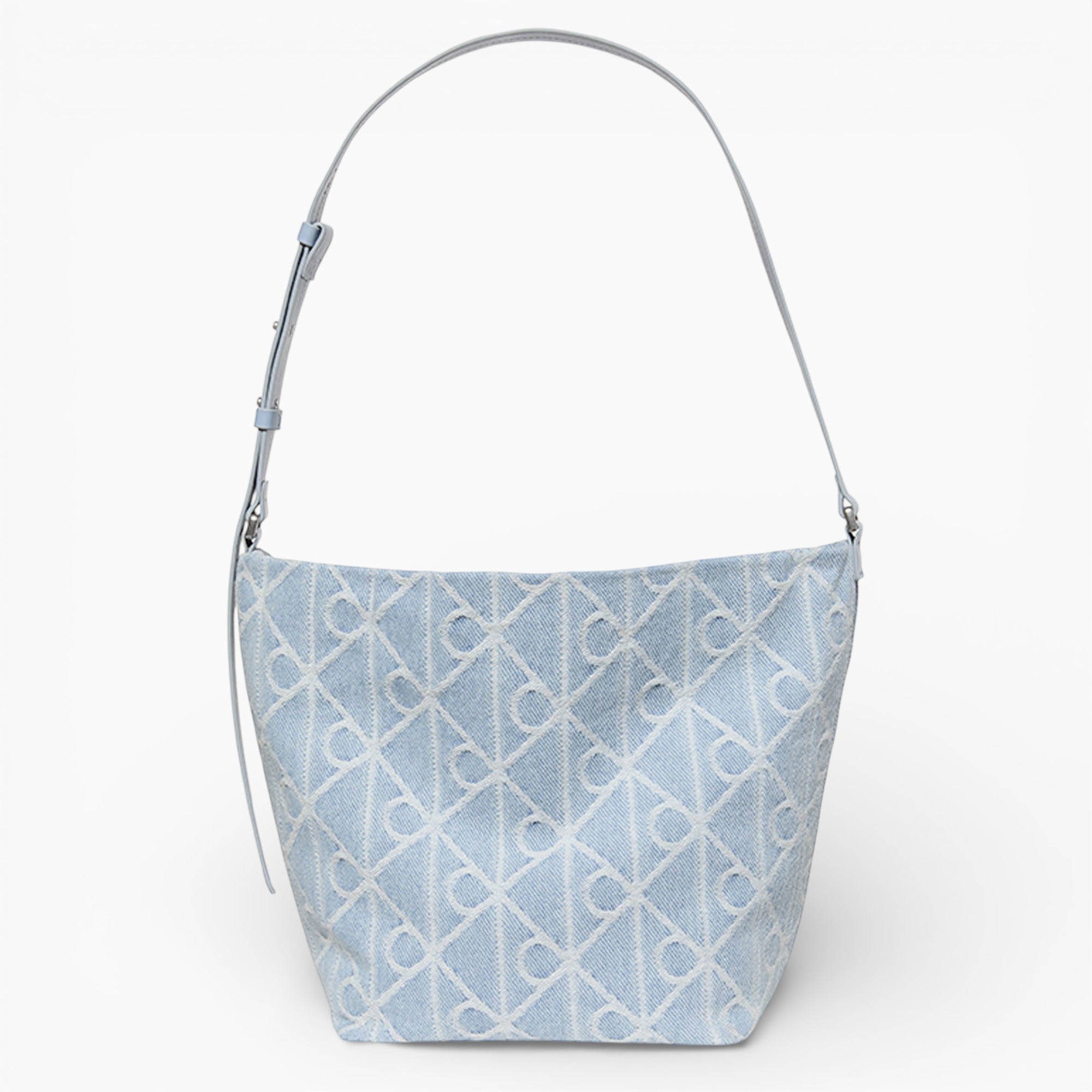 Emblem Aop Denim Bucket