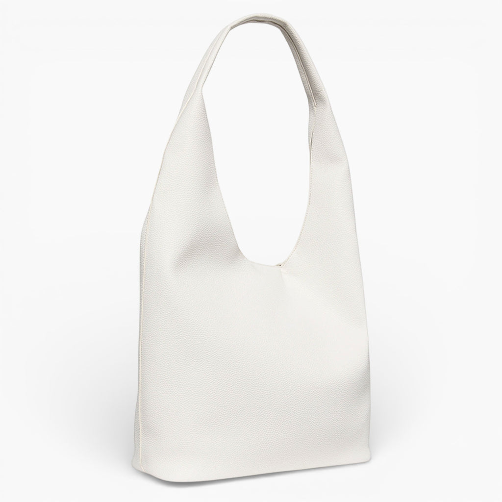 Sac moyen souple en cuir grainé
