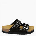 Mule Femme Velours