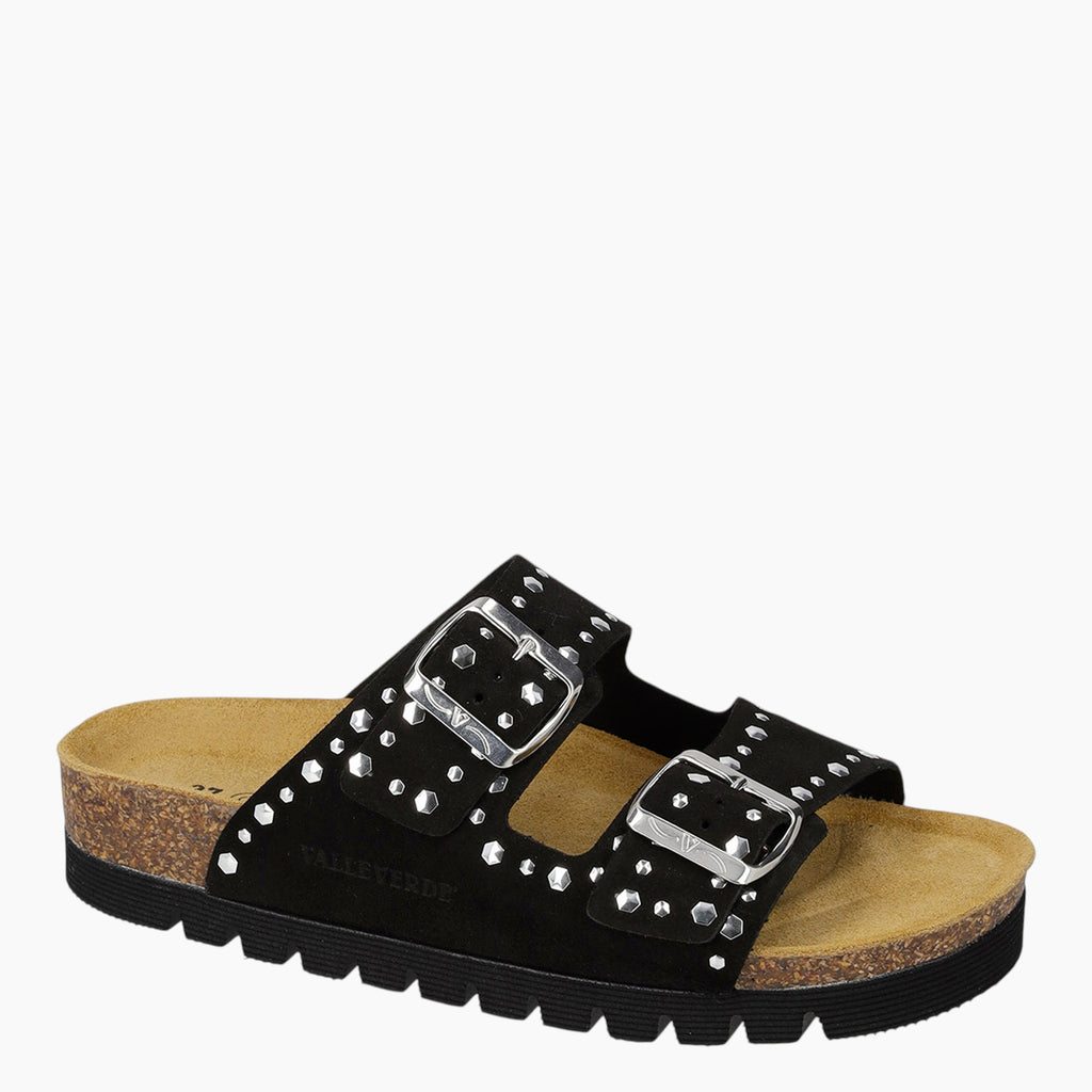 Mule Femme Velours