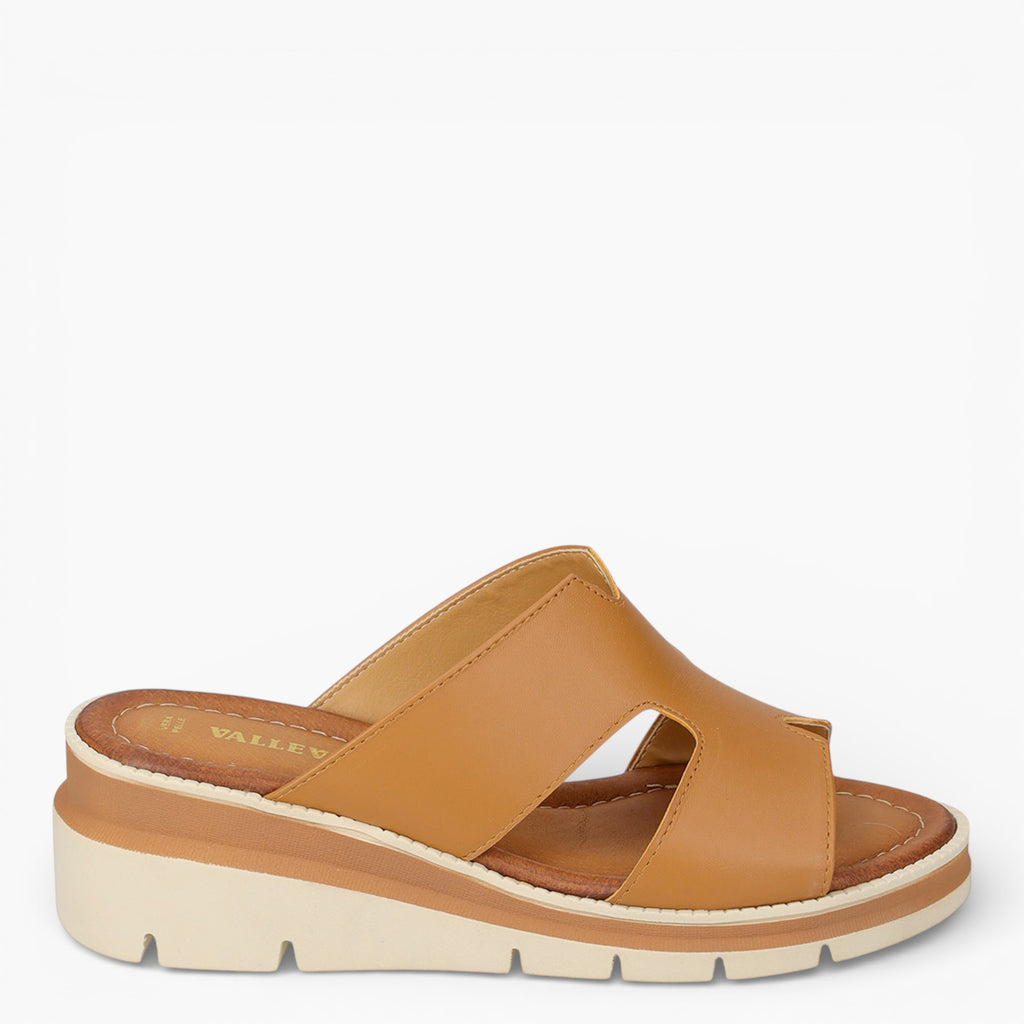 Mules femme en nappa  